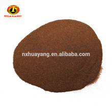 Natural garnet abrasive for waterjet cutting and sandblasting